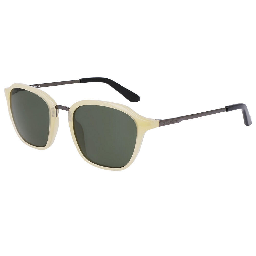 DRAGON FALLON SUNGLASSES - Shiny Cream/LL G15 Green