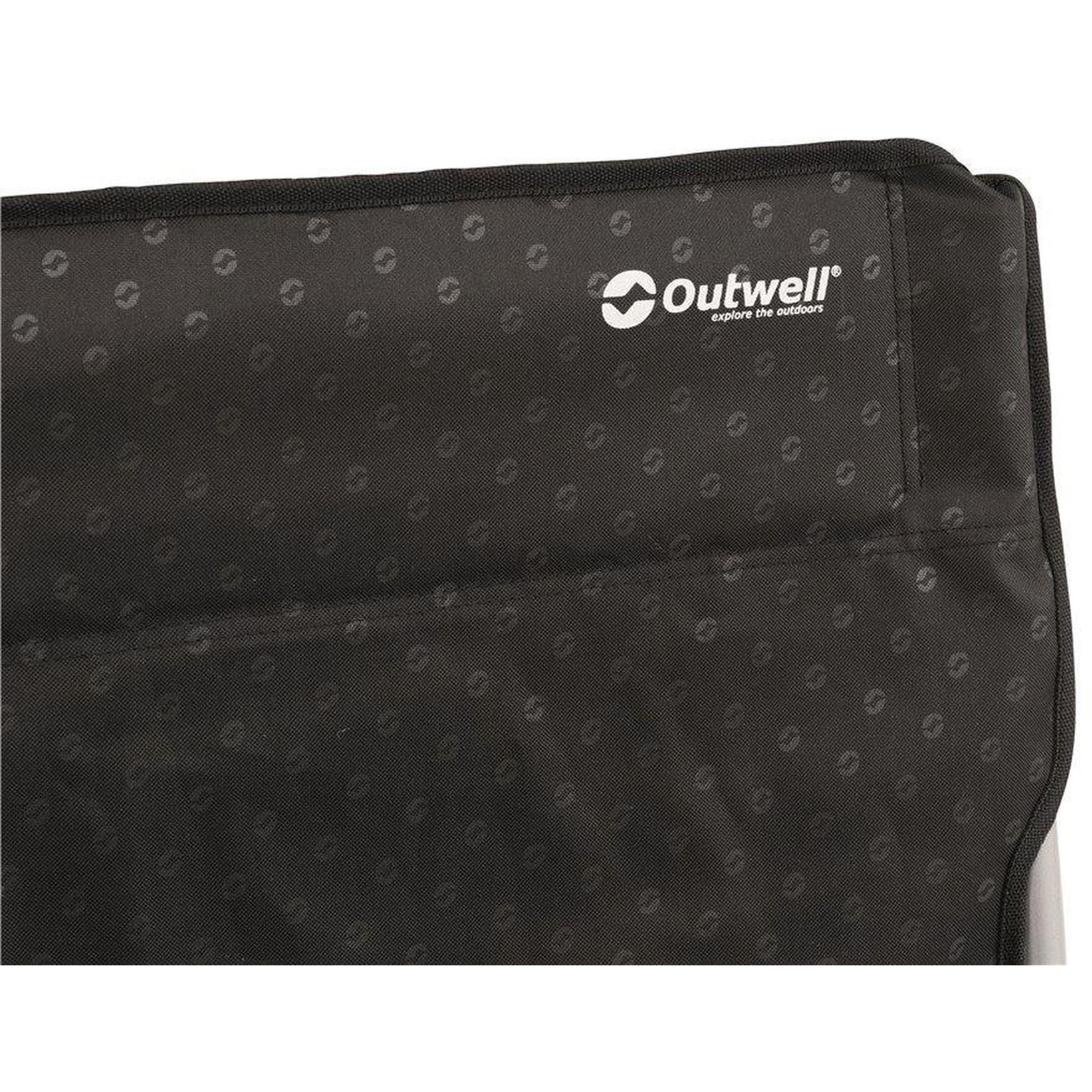 Outwell Folding Camping Chair Goya XL Black OUTWELL Decathlon