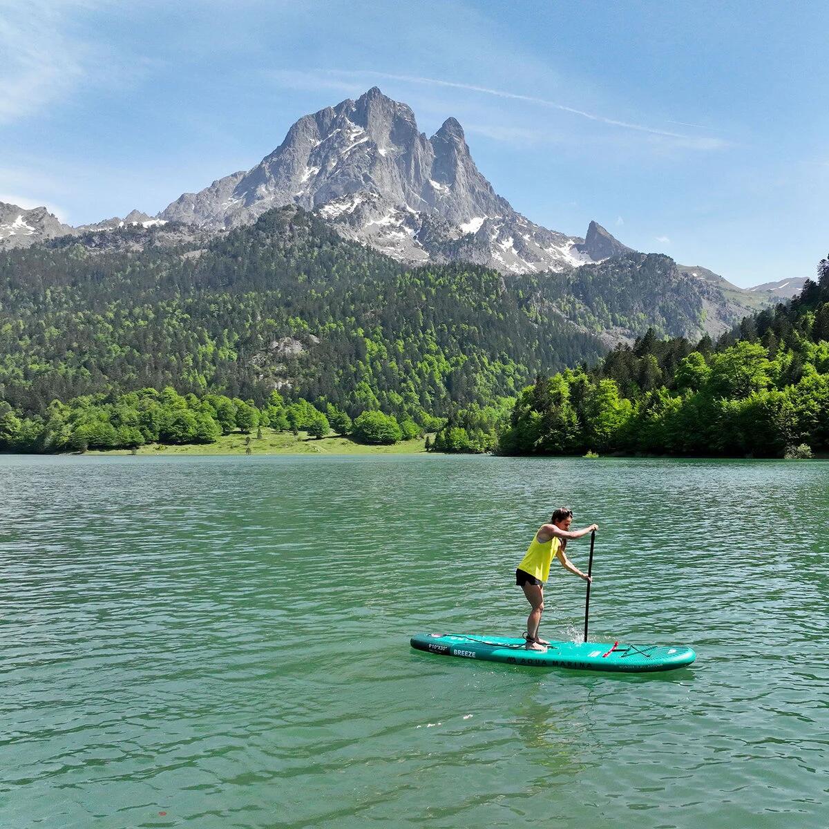 AQUA MARINA BREEZE Tavola SUP gonfiabile Stand Up Paddle con sedile da kayak 5/5