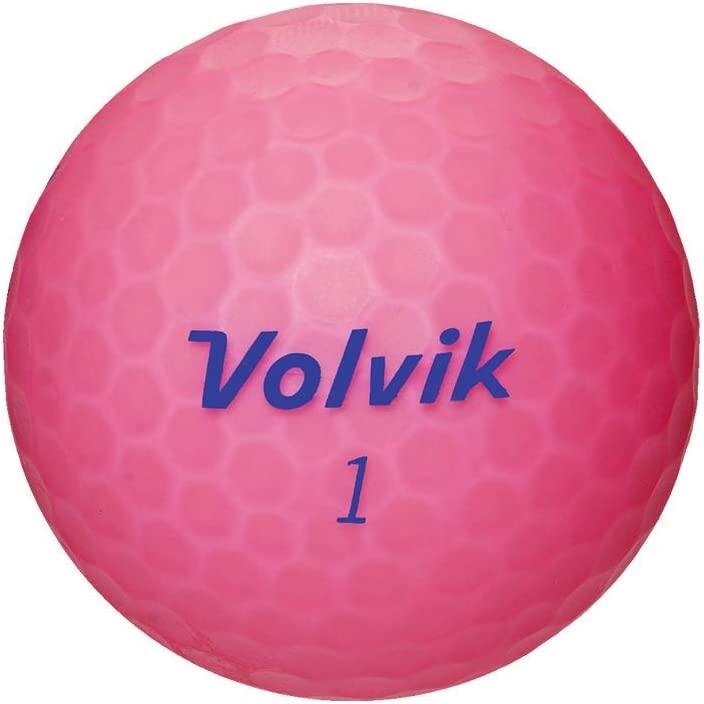 Volvik Vivid Lite Rosa, Pelotas de Golf Unisex Adulto