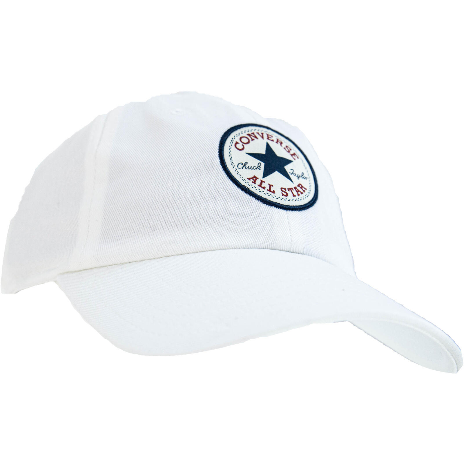 Cap Converse Tipoff Baseball, Bianca, Unisex 3/4