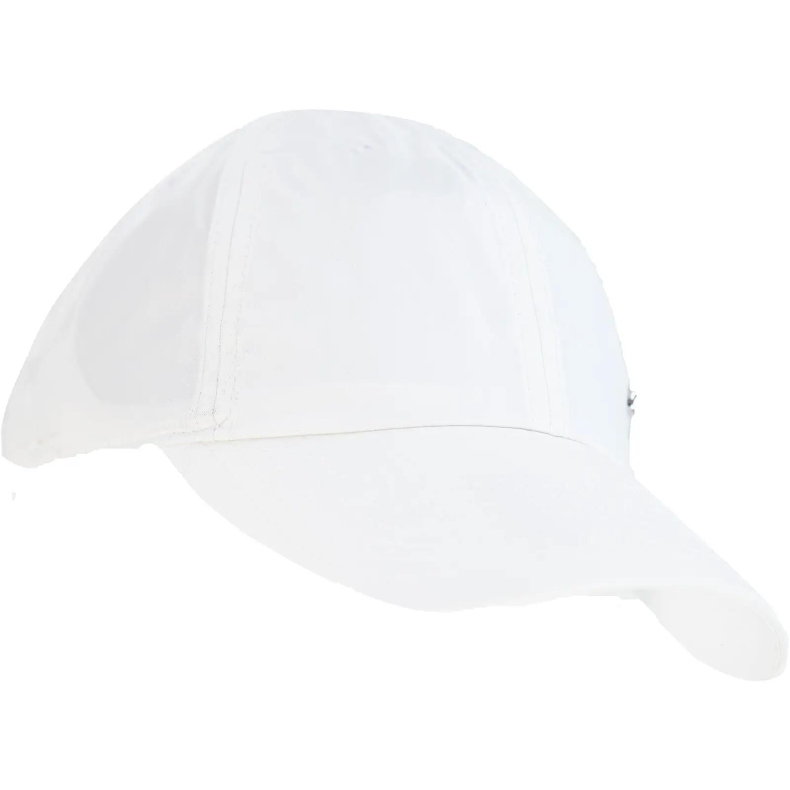 BaseballMütze, Polyester Damen und Herren Weiß 3/4