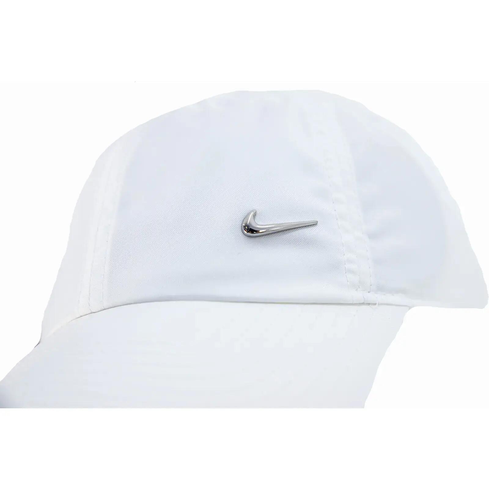 BaseballMütze, Polyester Damen und Herren Weiß 4/4