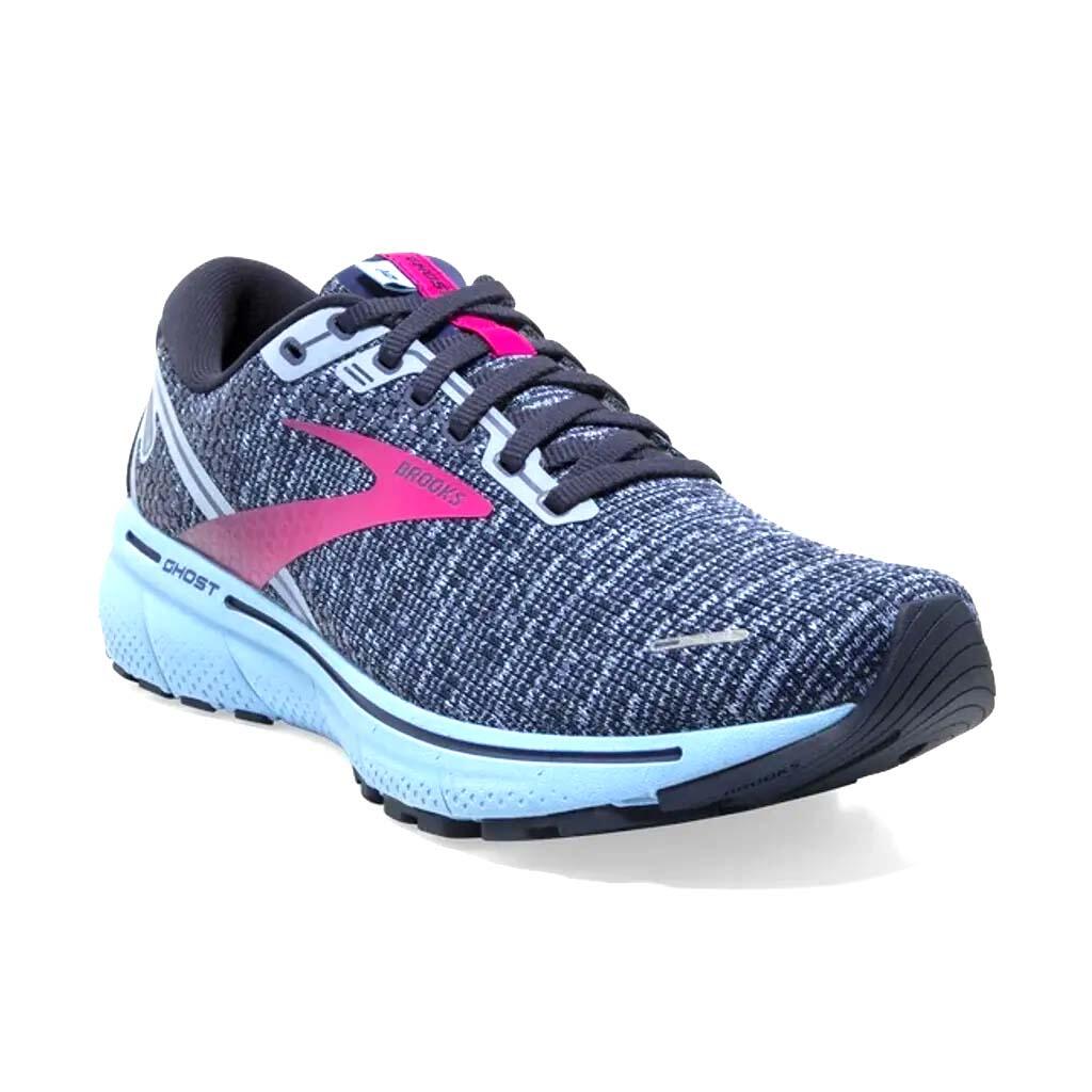 Brooks Womens Ghost 14 Running Shoes Navy 5/5