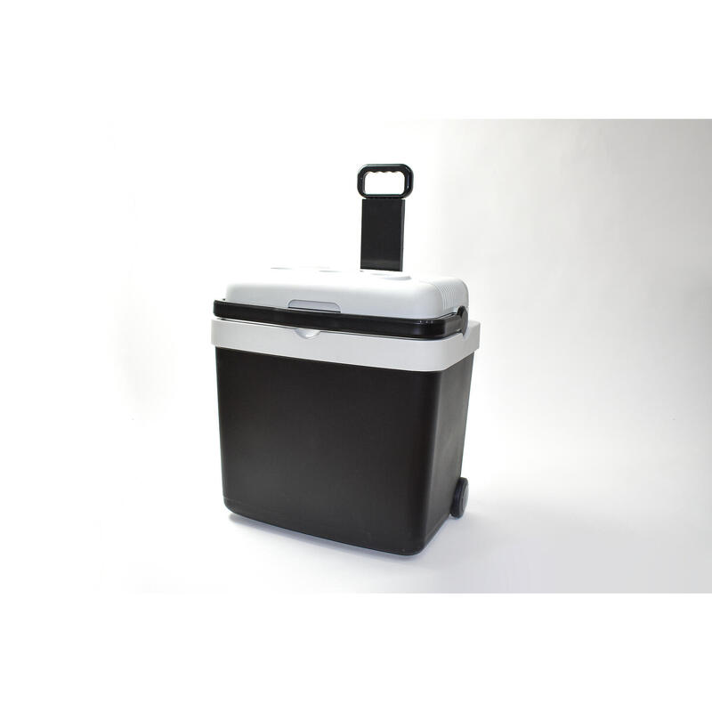 Elektrischer Trolley-Kühlschrank mit Dual-Energie-Wärme-/Kältefunktion, 33 Liter