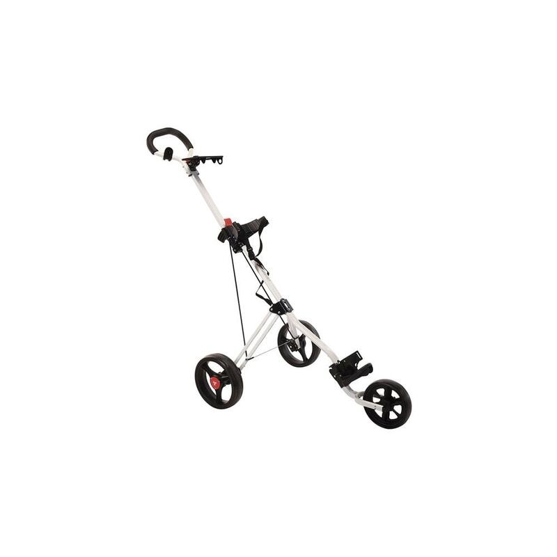 Fastfold Force 3 wiel Golftrolley Wit