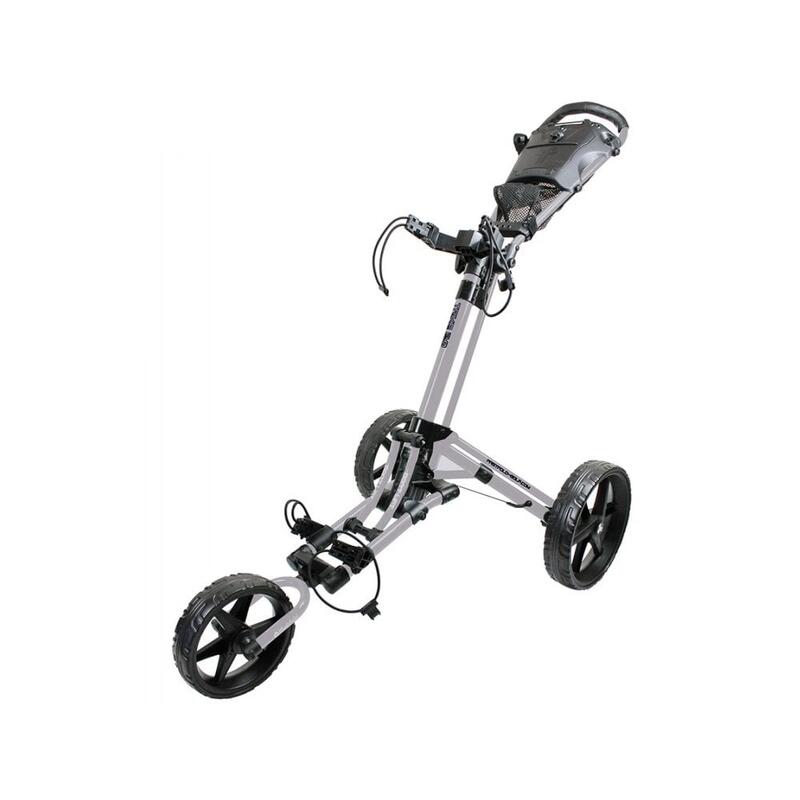 Chariot de golf Fastfold Trike 2.0 - Argent