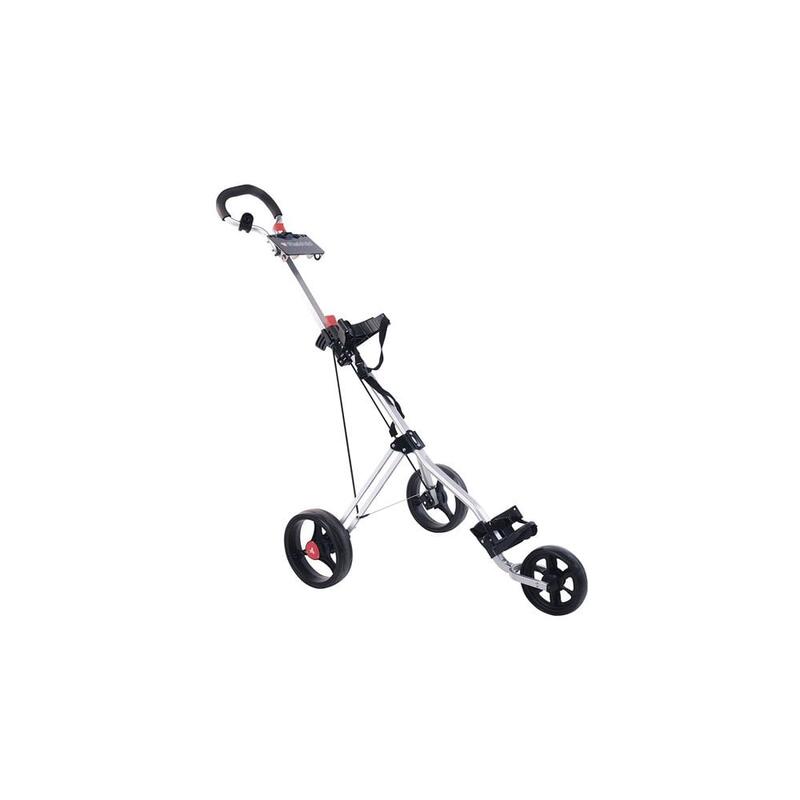 Chariot de golf Fastfold Force 3 roues Argent