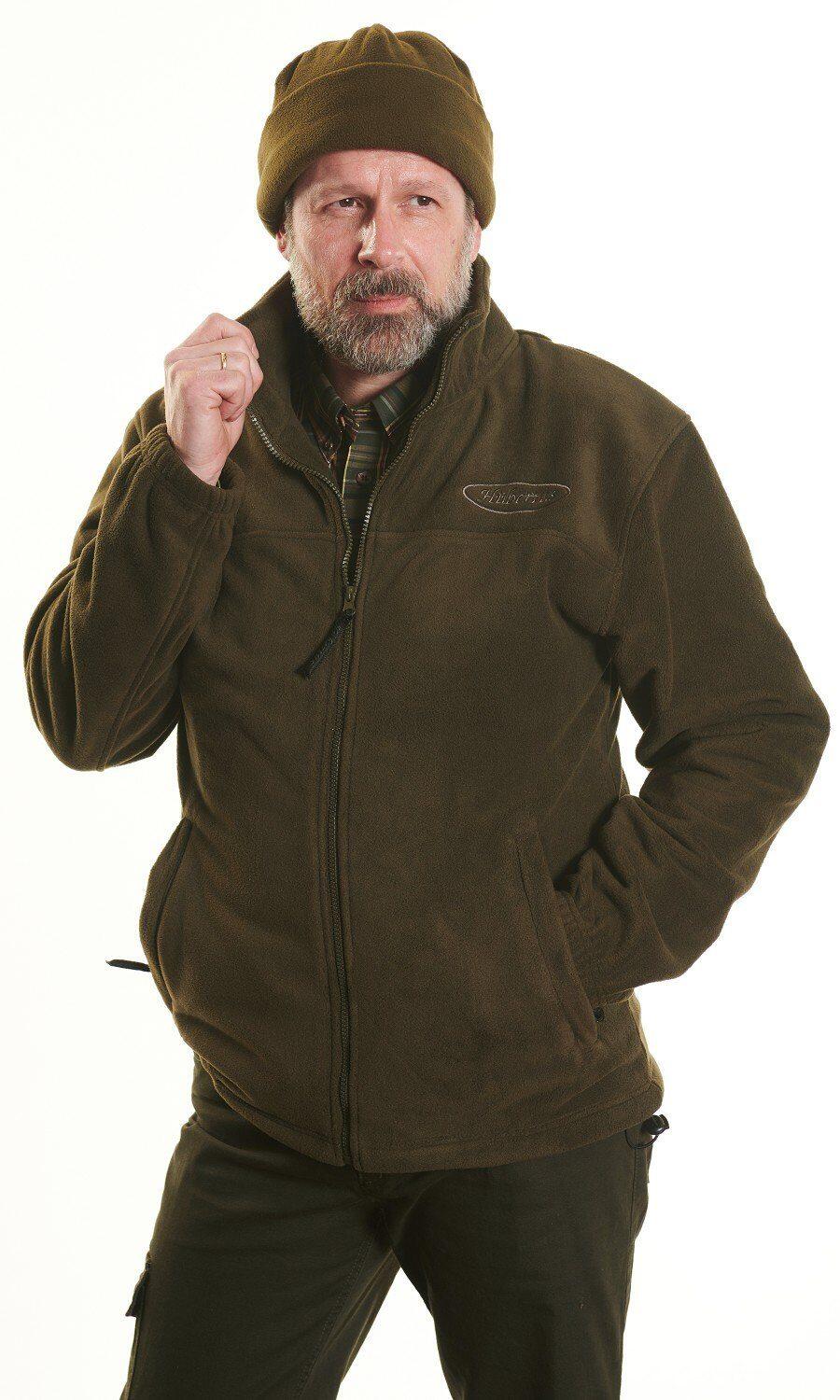 Hubertus® Fleecejacke Jagdjacke geräuschlos Outdoorjacke 3/5