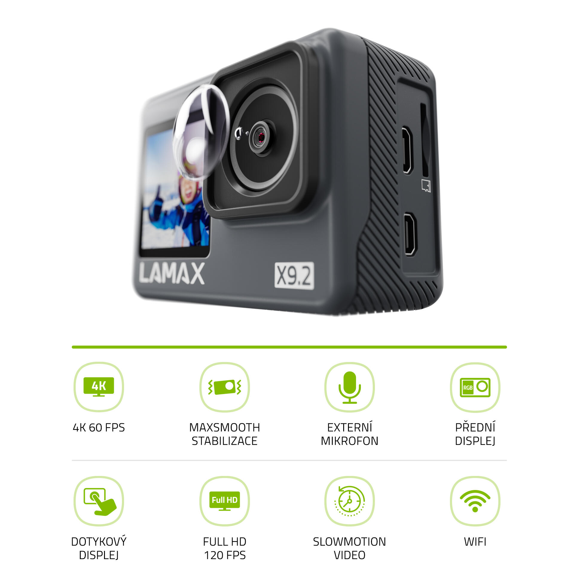 Câmara Desportiva LAMAXX92 2" 3/7