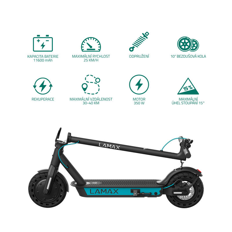 Elektrokoloběžka LAMAX E-Scooter S11600