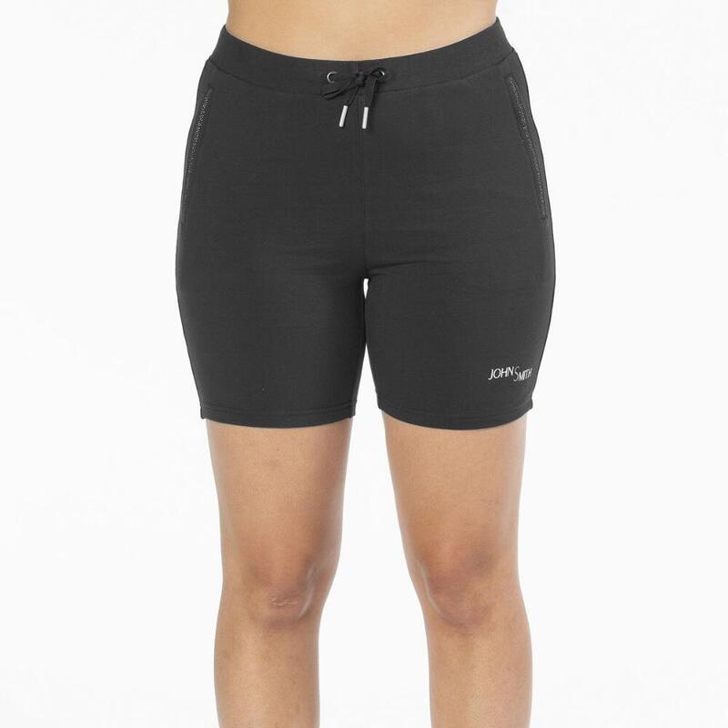 Pantalones cortos de gimnasia y cardio para mujer Pordenon Negro