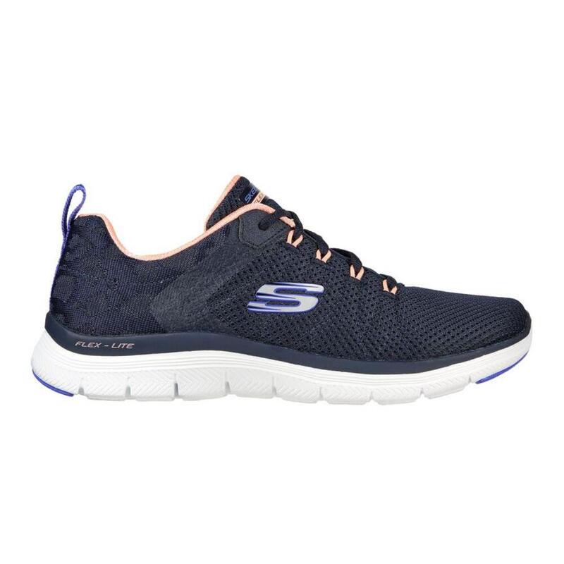 Sneakers Deportivas Mujer Skechers FLEX APPEAL 4.0 -ELEGANT WAYS Azul