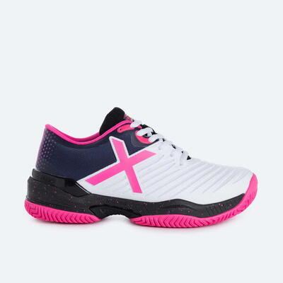 Women's white and pink munich padx 25 4034025 shoes