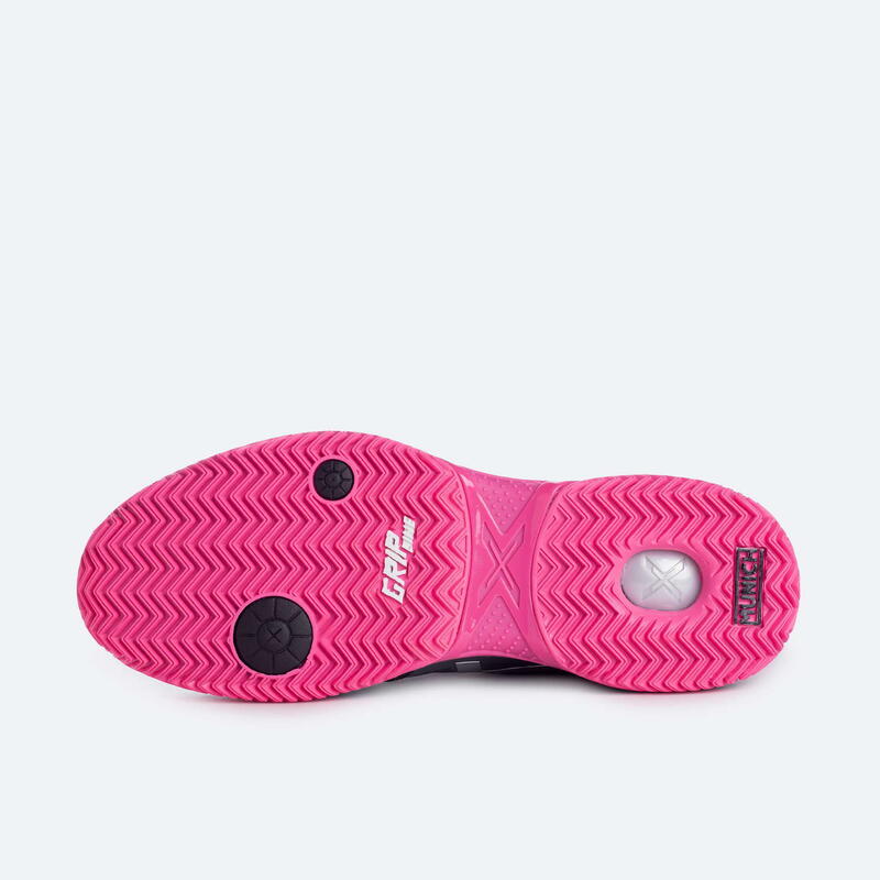 Calçado de padel Mulher MUNICH ATOMIK 16. Preto/rosa