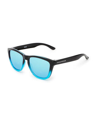 HAWKERS - Gafas de sol para Hombre y Mujer FUSION Clear Blue