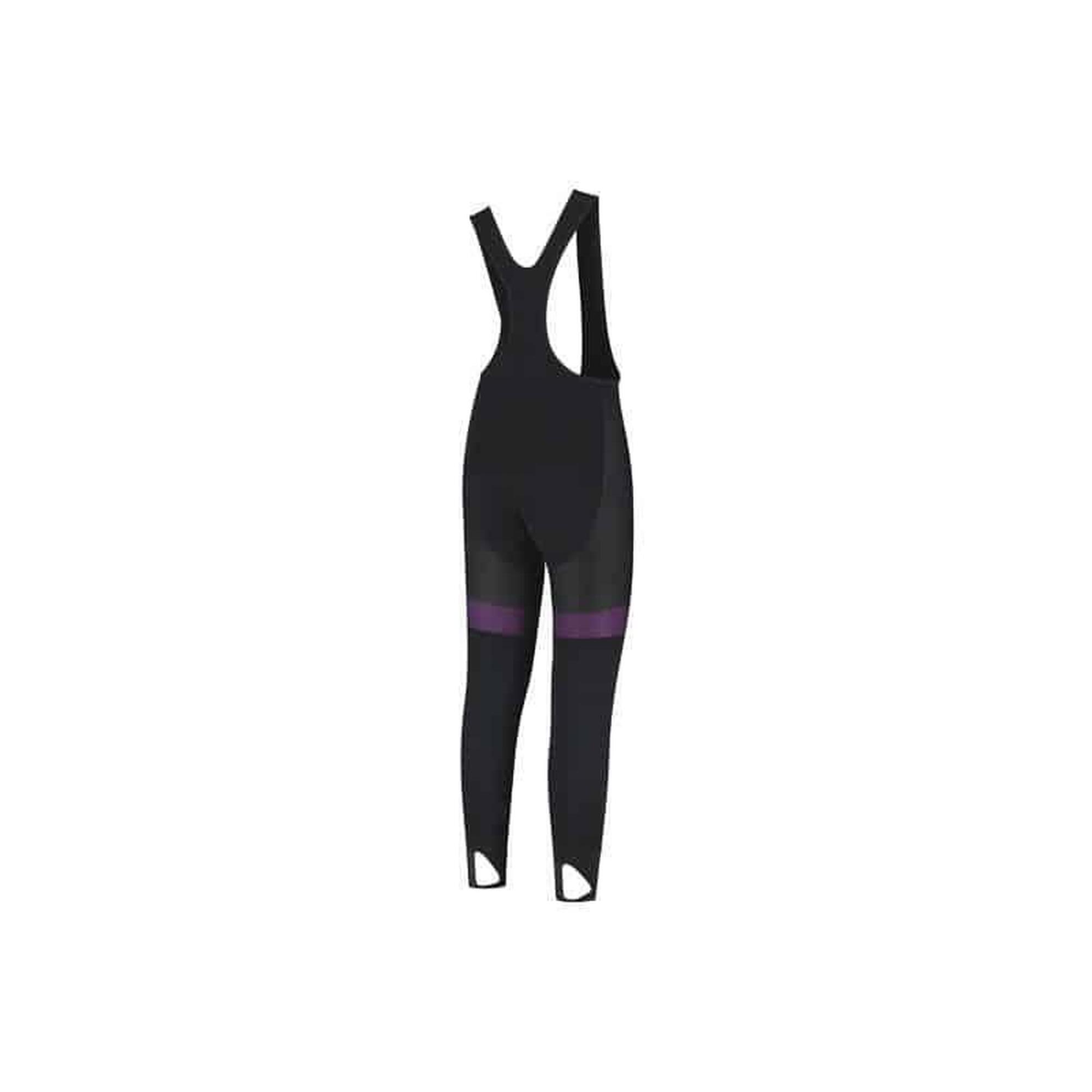 Sport2x T-PRO Premium pantalon long avec chamois Noir/Violet