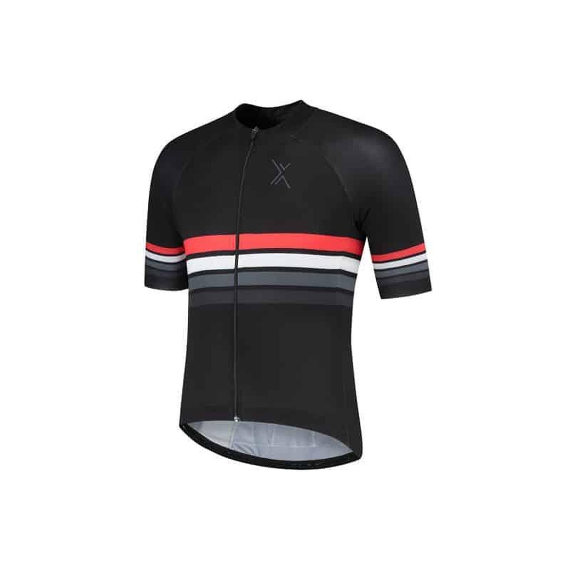 Sport2x T-PRO Premium Shirt manches courtes Noir/Rouge