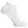 Wrightsock Eco Explore Quarter - Wit - Dubbellaags anti-blaar sokken