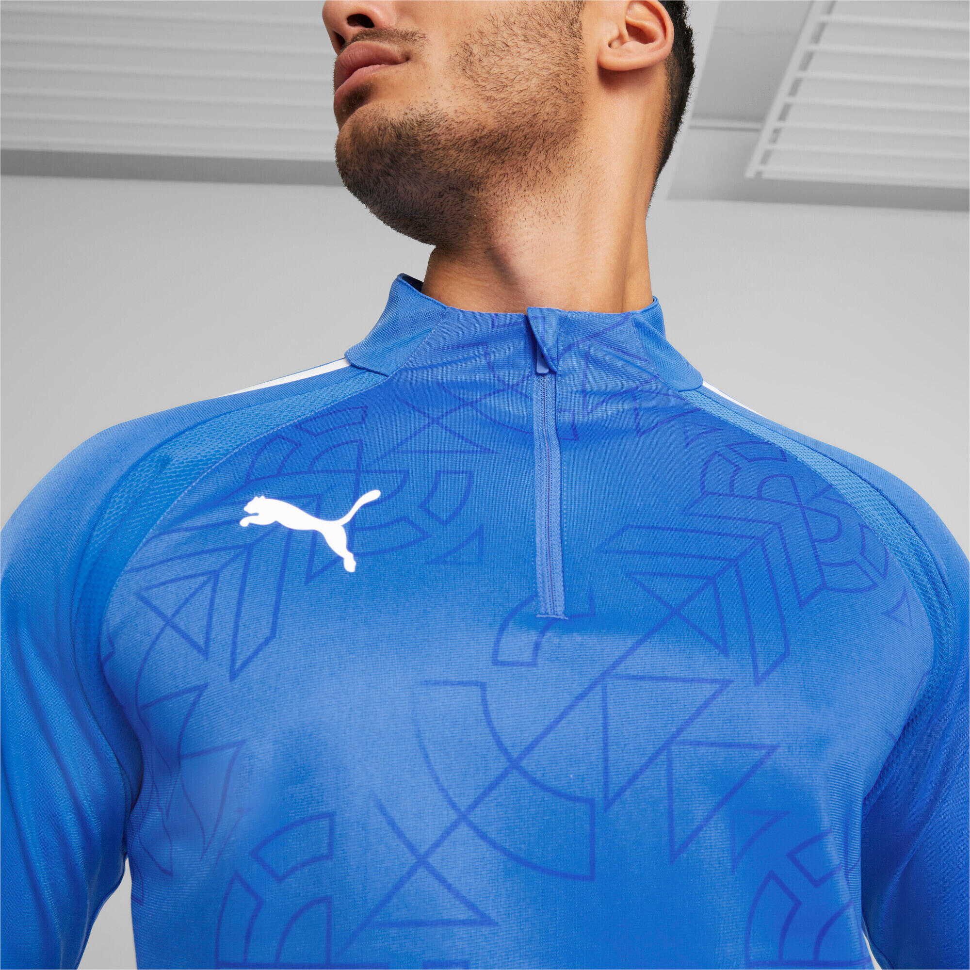 Sweatshirt 1/4 rits Puma teamLIGA Graphic 6/7