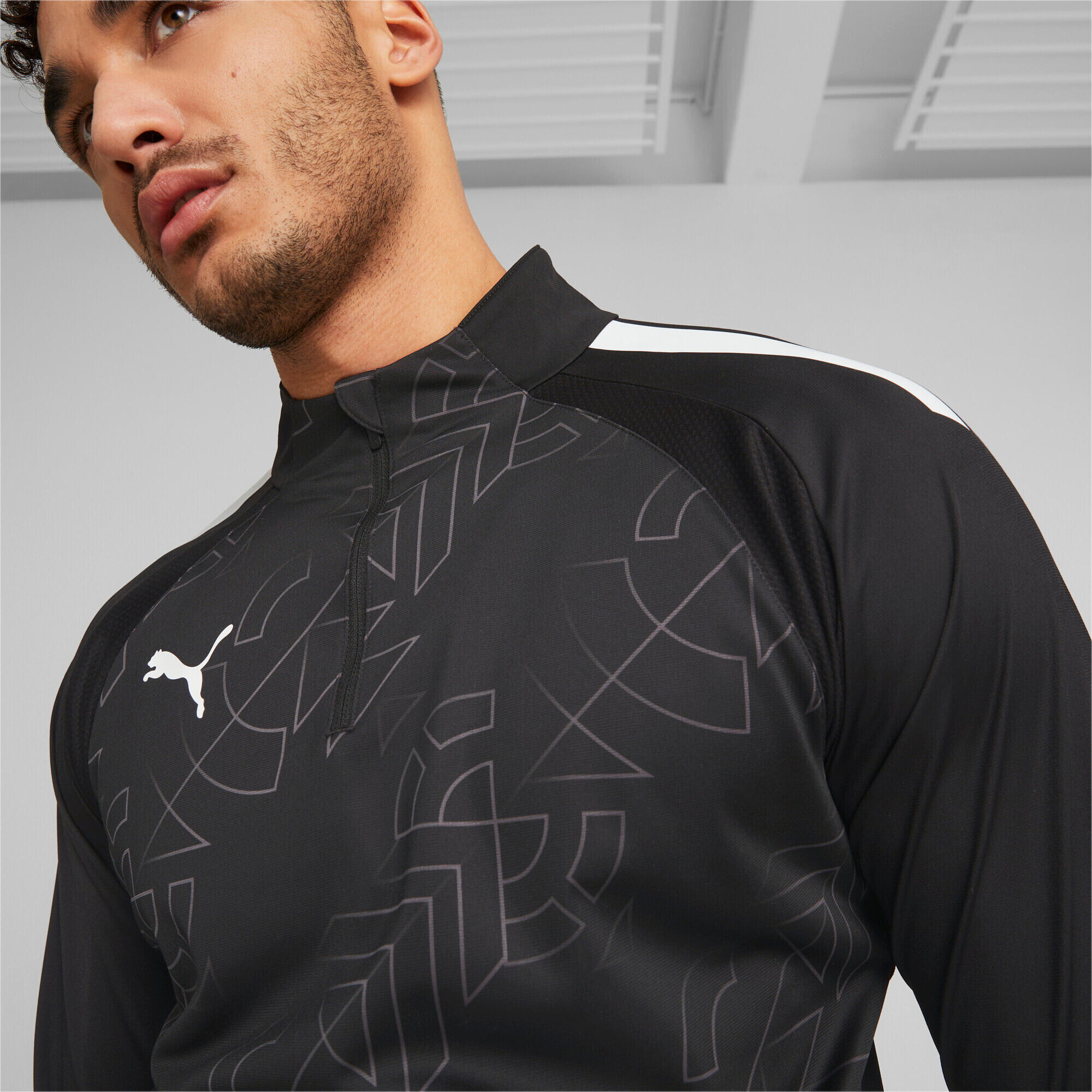 Sweatshirt 1/4 rits Puma teamLIGA Graphic 6/7
