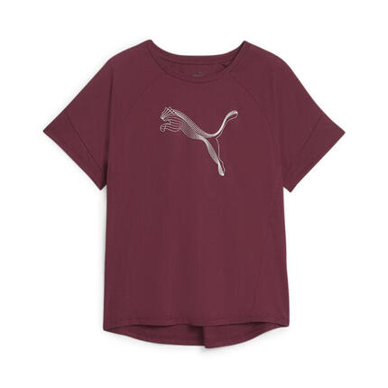 Evostripe T-Shirt Damen PUMA Dark Jasper Red