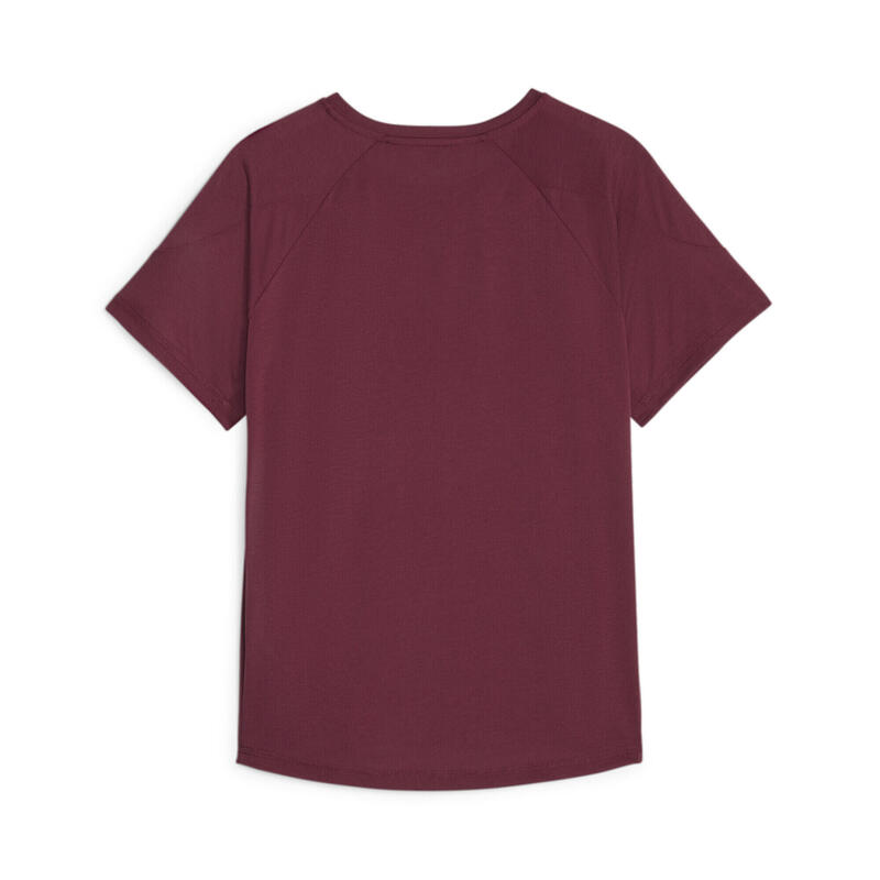 Evostripe T-Shirt Damen PUMA Dark Jasper Red