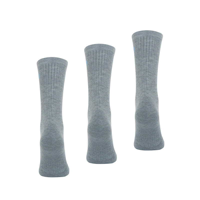 Socquettes homme gris T39/42 WILSON : le lot de 3 socquettes à
