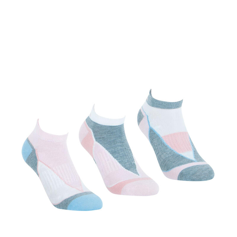 Lot de 3 paires de chaussettes basses femme Lifestyle