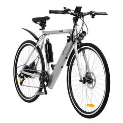 YOUIN New York Bicicleta Eléctrica, 35 km Autonomía, Shimano 6 Vel, Pantalla LCD