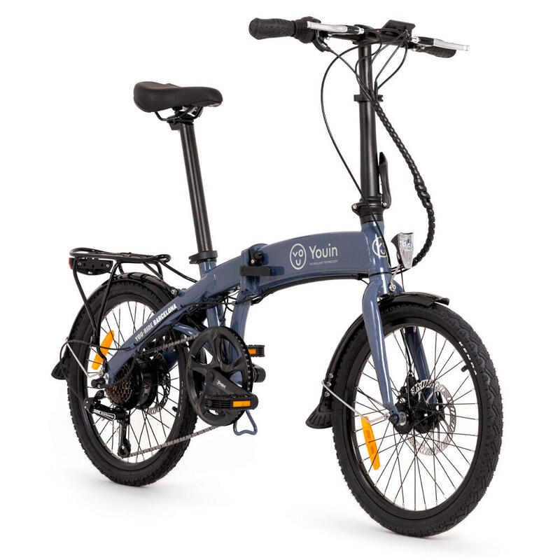 Bicicletta Elettrica Youin You-Ride Barcelona Grigio