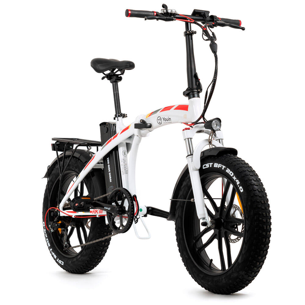 YOUIN Elektrisches Fahrrad Youin BK1600W DUBAI Weiß