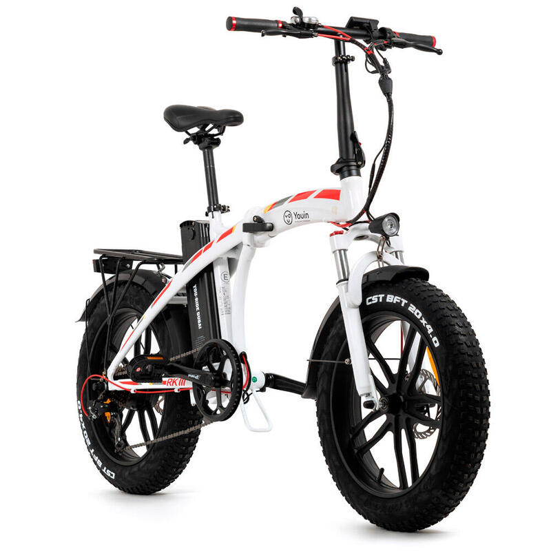 Bicicletta Elettrica Youin BK1600W DUBAI Bianco