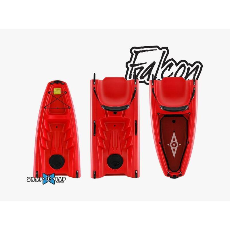Kayak modulable Point 65°N sit-on-top falcon duo