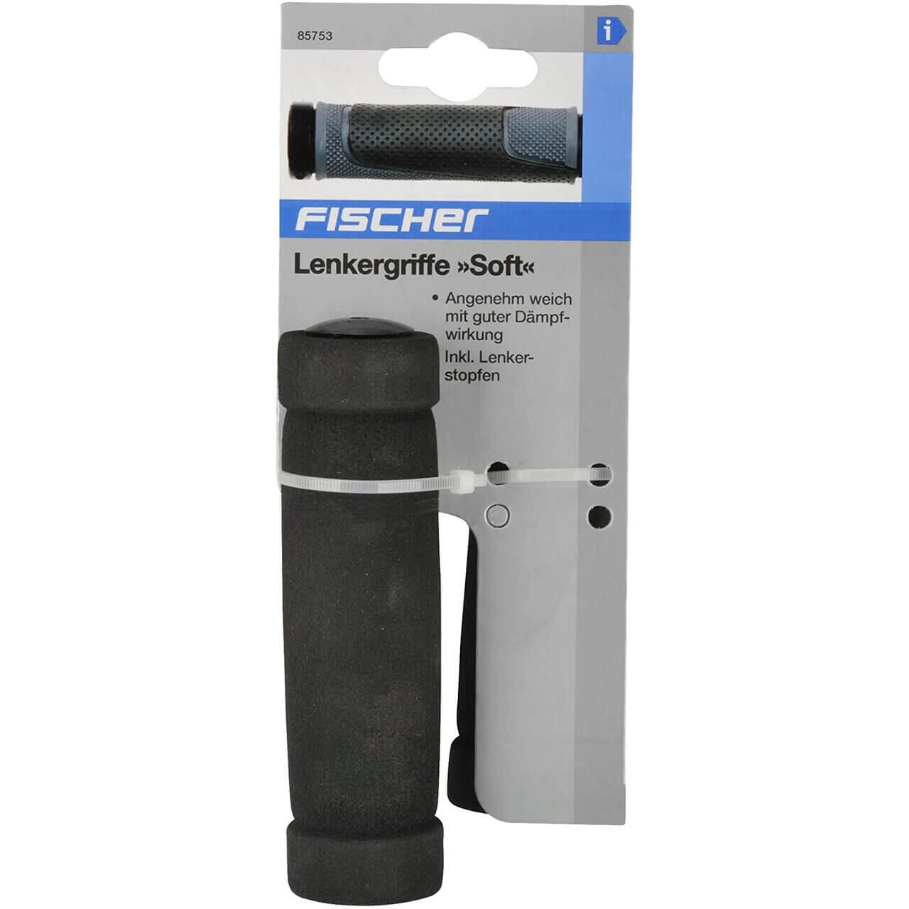 Poignées vélo Fischer Soft-Touch Protec 3/5