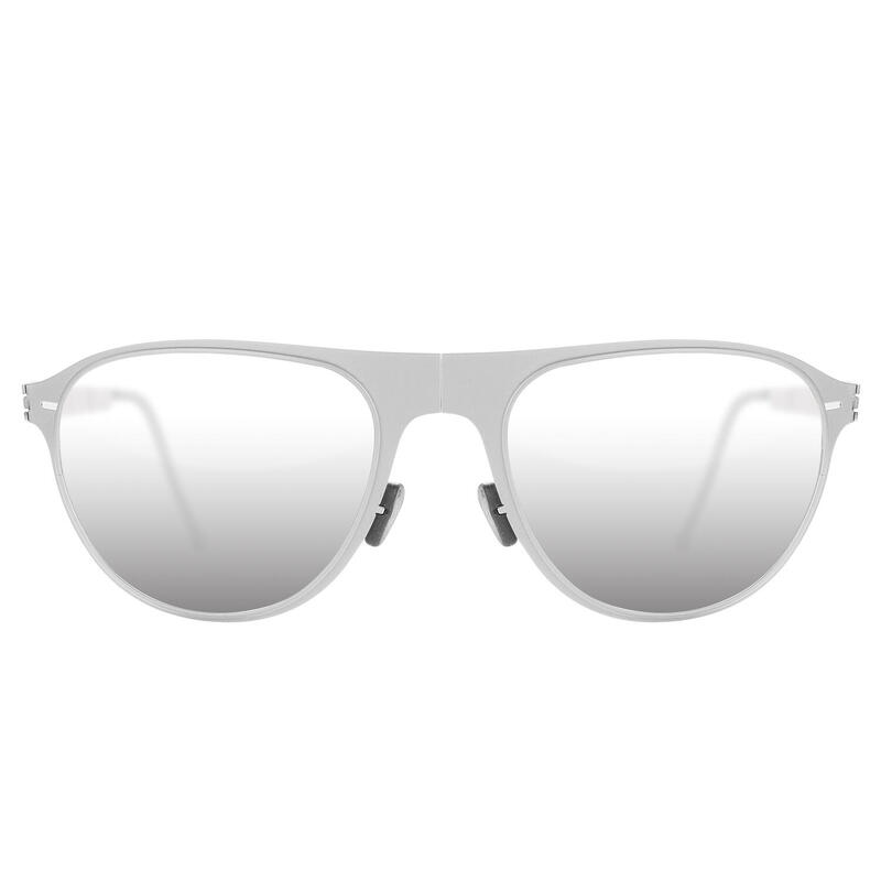 Magnum Z004 Adult Unisex Folding Sunglasses - Silver