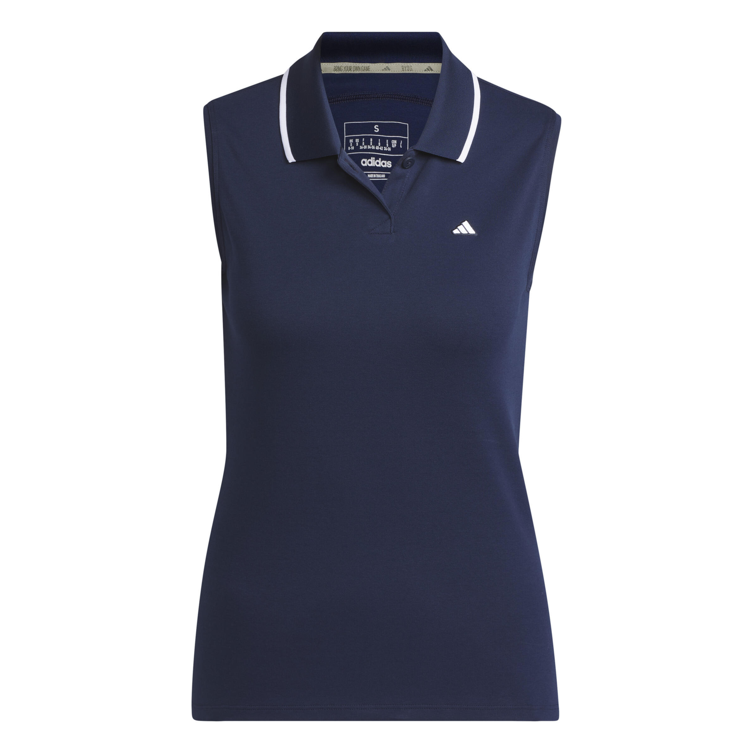 adidas Polo donna senza maniche in piqué Go-To