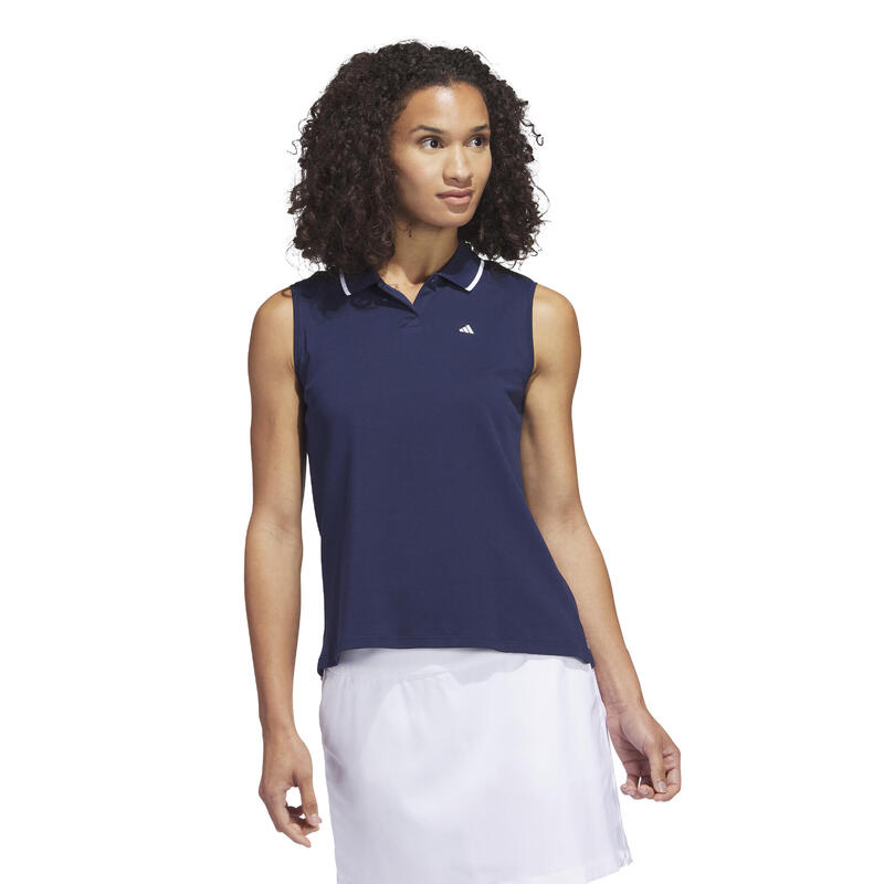 Polo sans manche piqué femme adidas Go-To