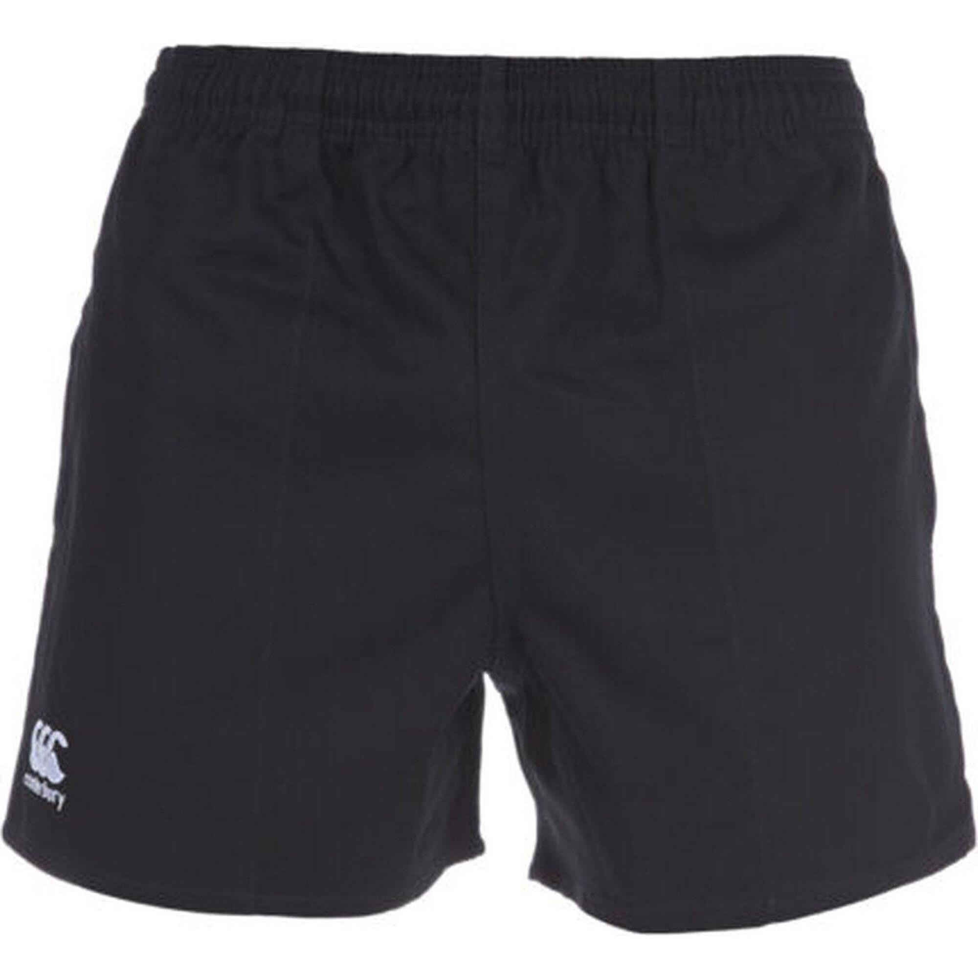 CANTERBURY CANTERBURY PROFESSIONAL POLY SHORT JUNIOR, BLACK