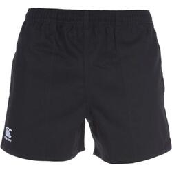 Rugby Sport Shorts - Unisex Kinderen Zwart