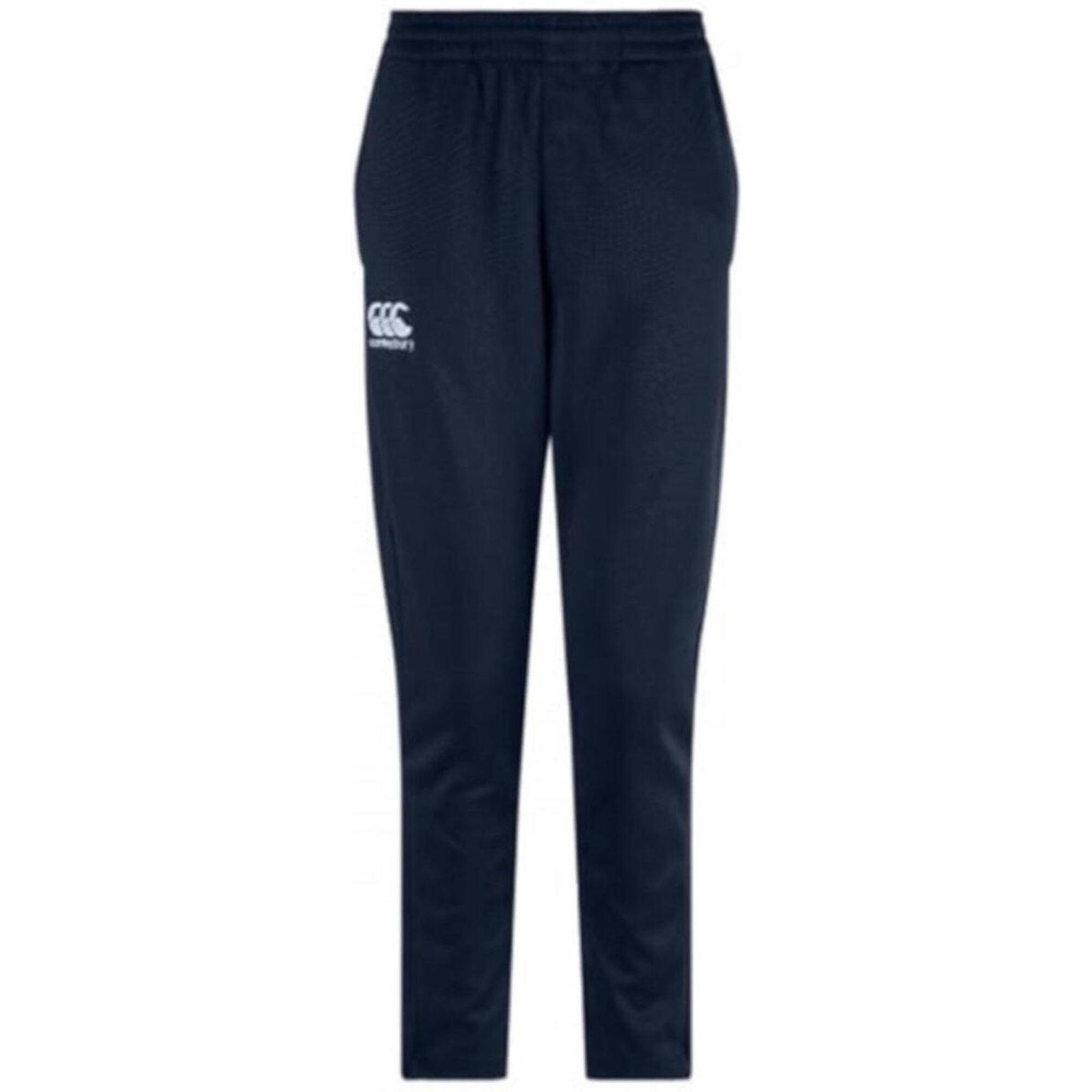CANTERBURY STRETCH TAPERED PANT JUNIOR, NAVY 1/4