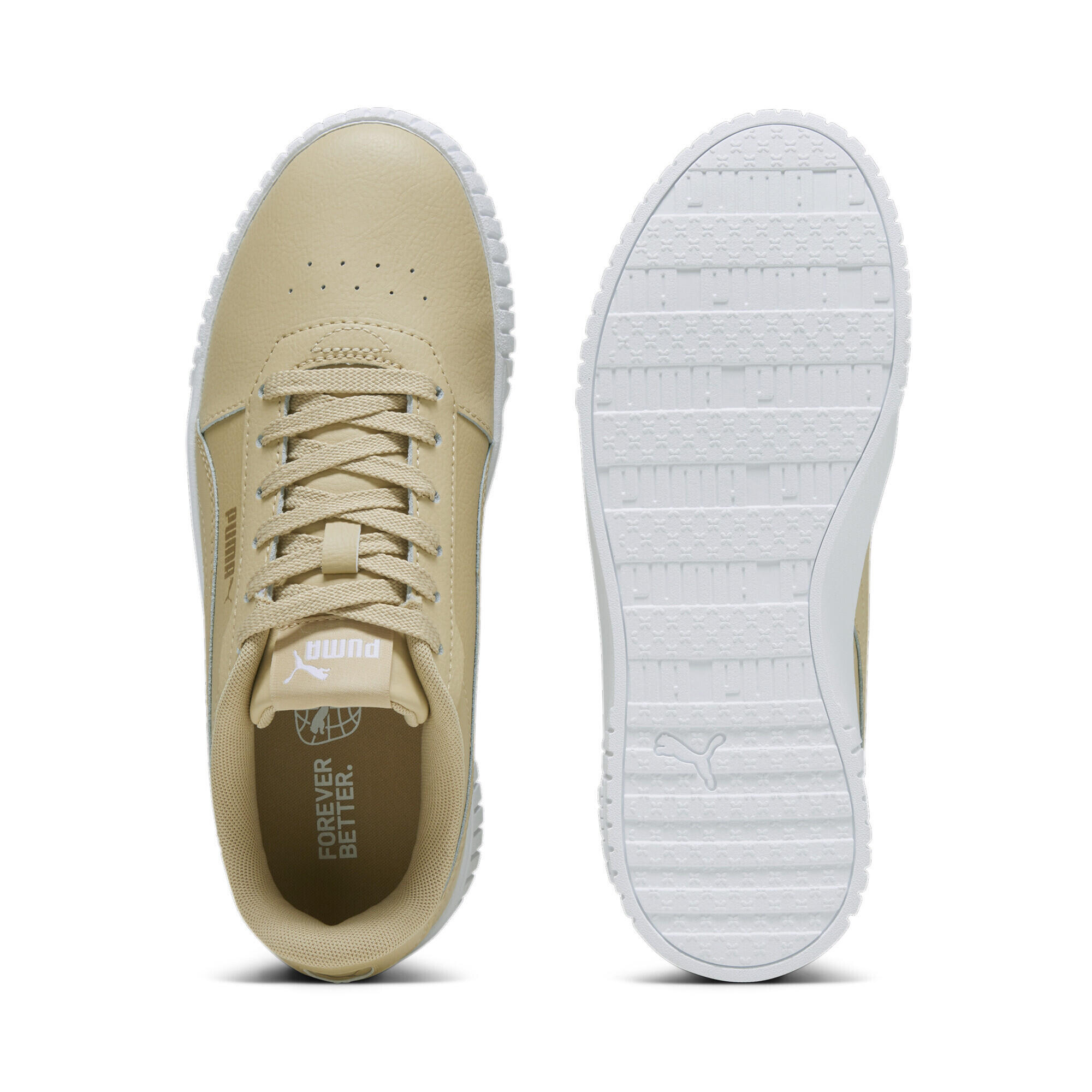 Carina 2.0 sneakers voor dames PUMA Sand Dune Gold White Beige 6/7