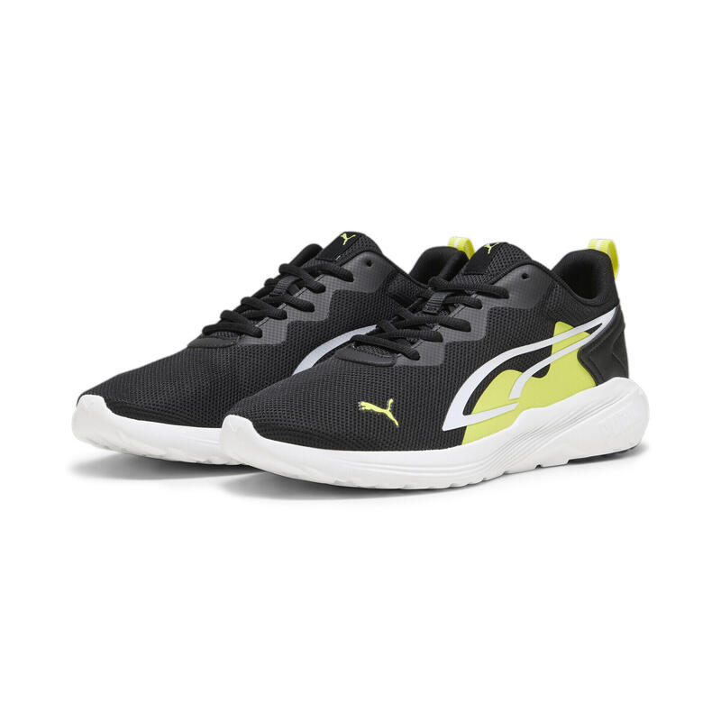 Sneakers All-Day Active PUMA Black White Yellow Burst