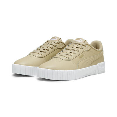 Carina 2.0 sneakers voor dames puma sand dune gold white beige