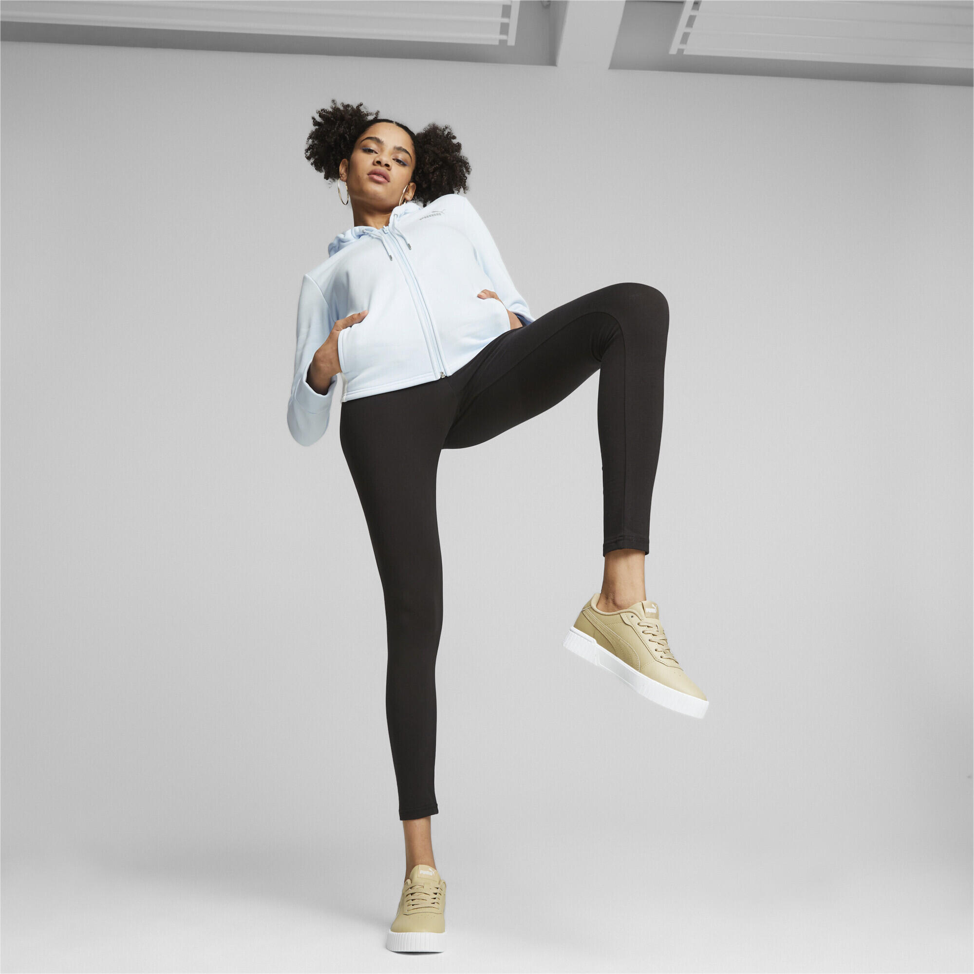 Carina 2.0 sneakers voor dames PUMA Sand Dune Gold White Beige 3/7