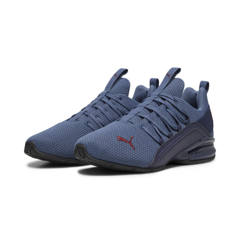 Axelion Refresh hardloopschoenen voor heren PUMA Navy Inky Blue Dark Jasper Red