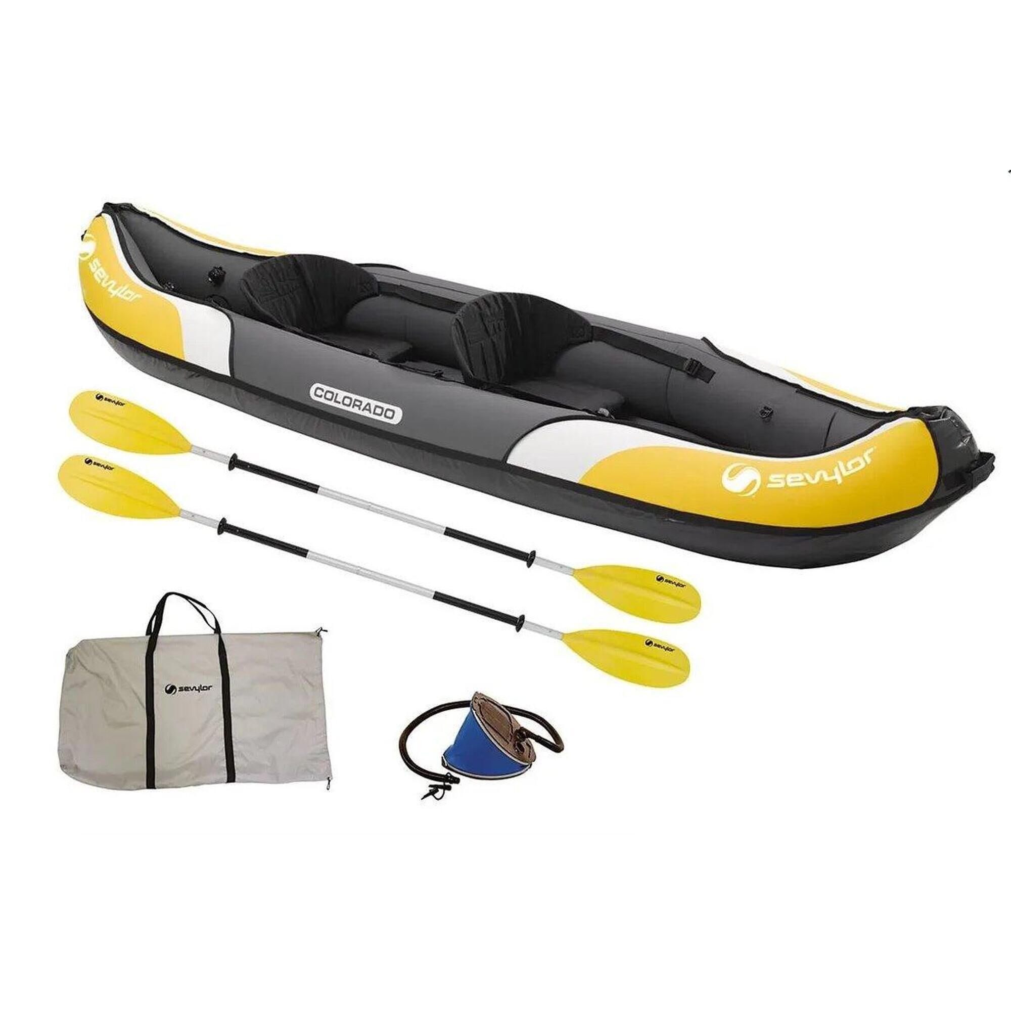 SEVYLOR Sevylor Colorado Kit with 2 Paddles and Pump