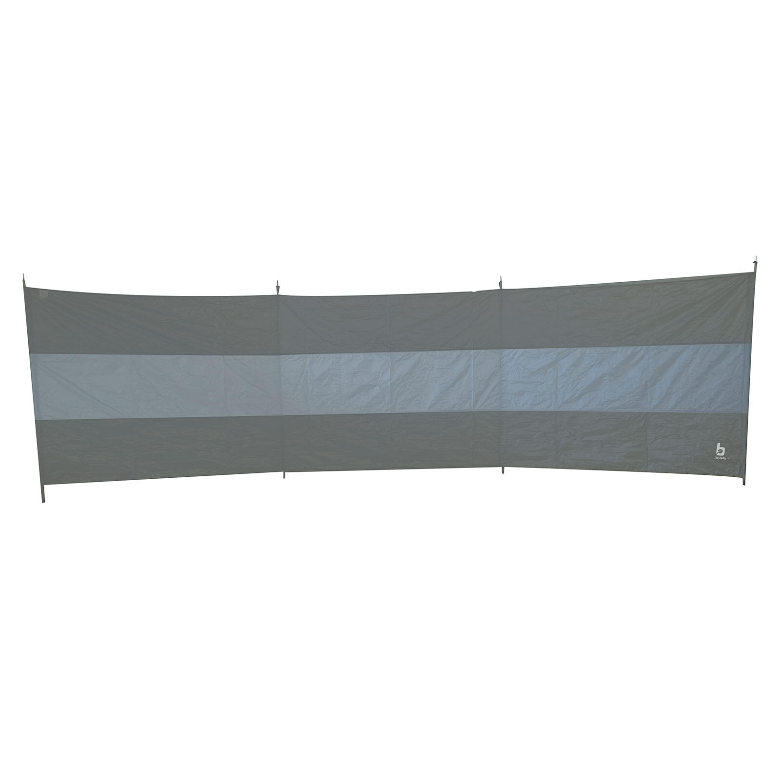 Bo-camp - Camping Paravent Xl Plage Tente Jardin Clôture Protection Visuelle Grand 500x140 - Paravent - Gris - Taille Unique - Decathlon