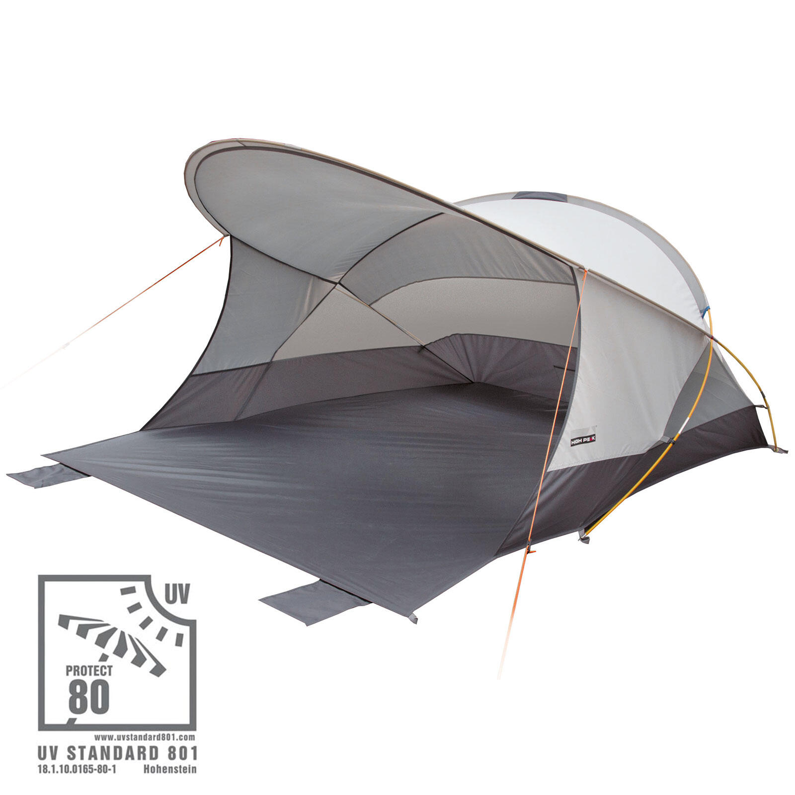 Strandschelp Cordoba 80 Strandtent Zonwering Groot Windbescherming UV80 4/5