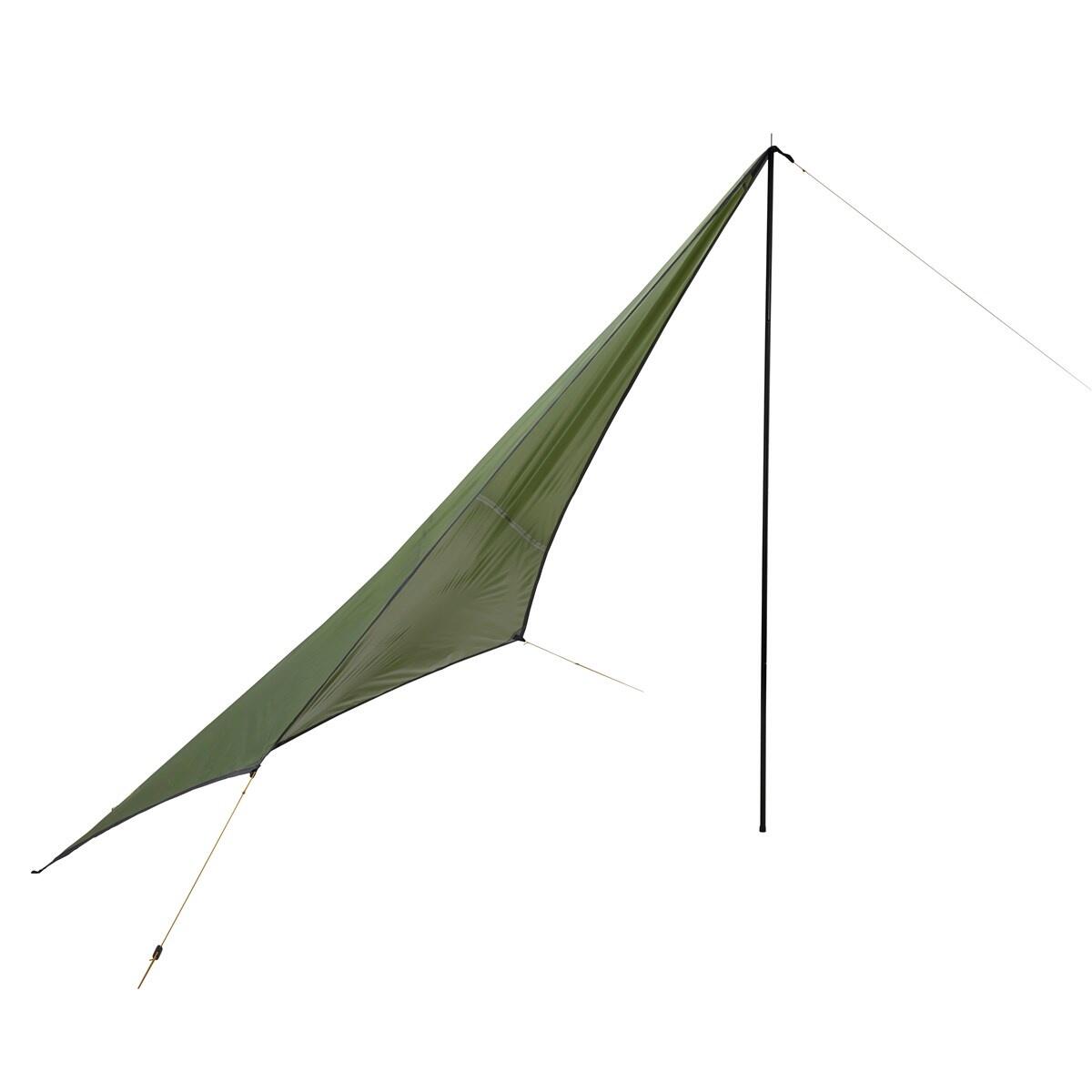 Tarp Zuni Ray Voile d'ombrage Camping Auvent UV50 Etanche 3x3,7m 4/7